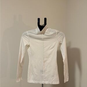 Ganni Cream Fabric Detail